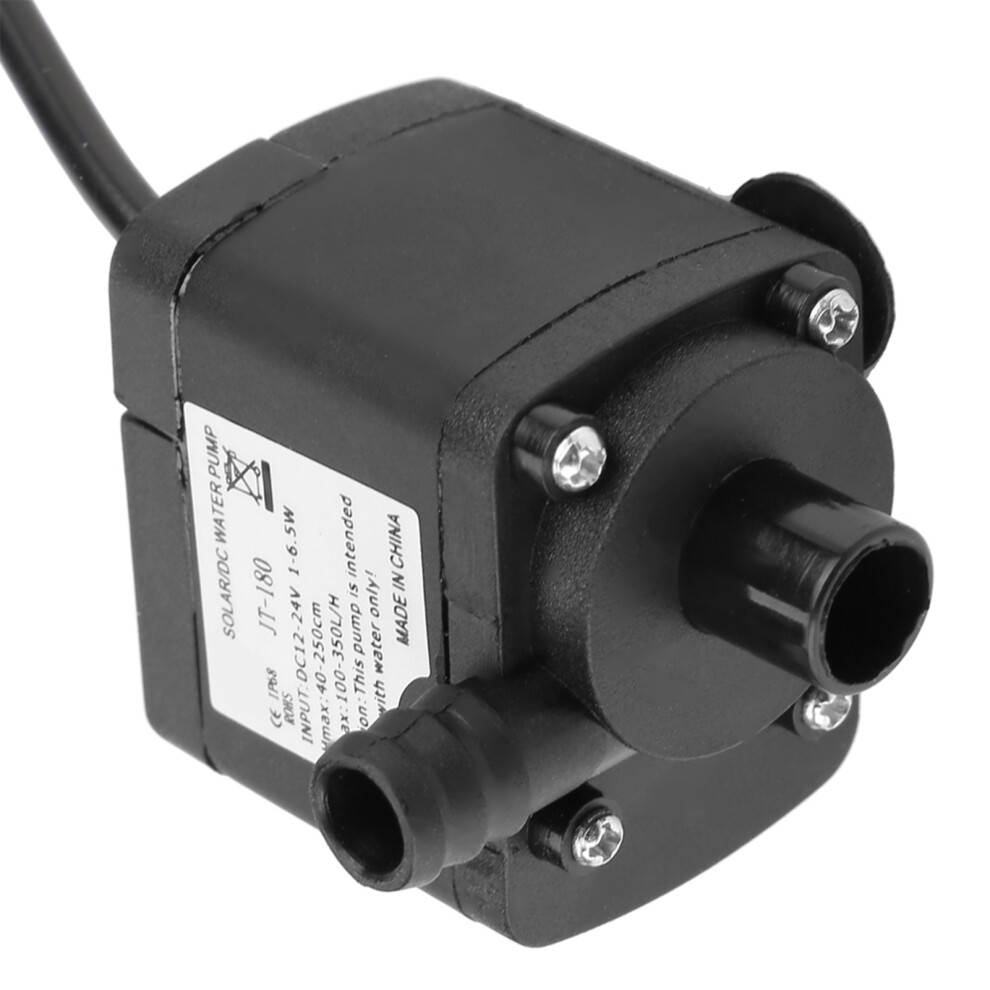 Mini Dc Brushless Water Pump 24V, 350L/H, 2.5M Head, Low Noise 7651392755691
