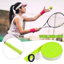 (Fruit Green 5 M) Tennis Racket Grip Tape - Thin, Light, Durable
