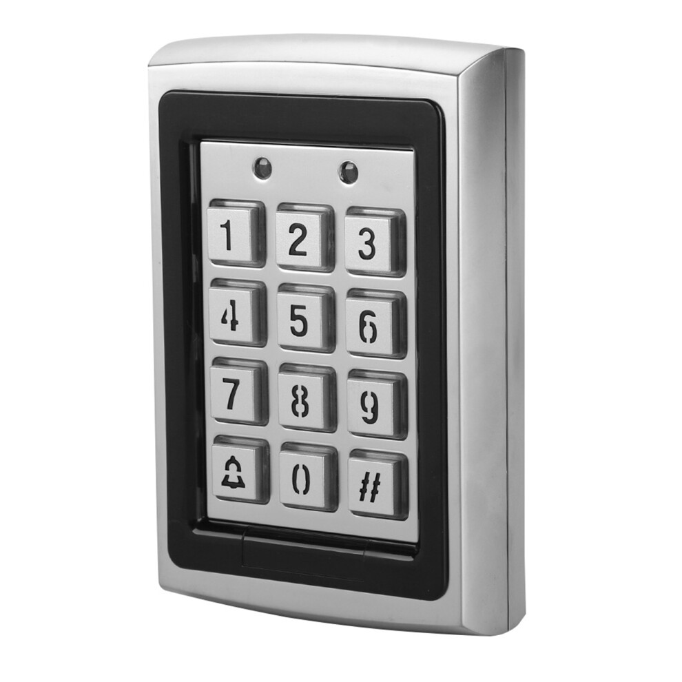 Rfid Card Reader 125Khz With Password Lock & Backlight Zinc Alloy Material 4691392756758