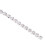 Crystal Rhinestone Chain 5yard Roll Silver DIY Craft Close Cup Accessory 10