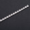 Crystal Rhinestone Chain 5yard Roll Silver DIY Craft Close Cup Accessory 9