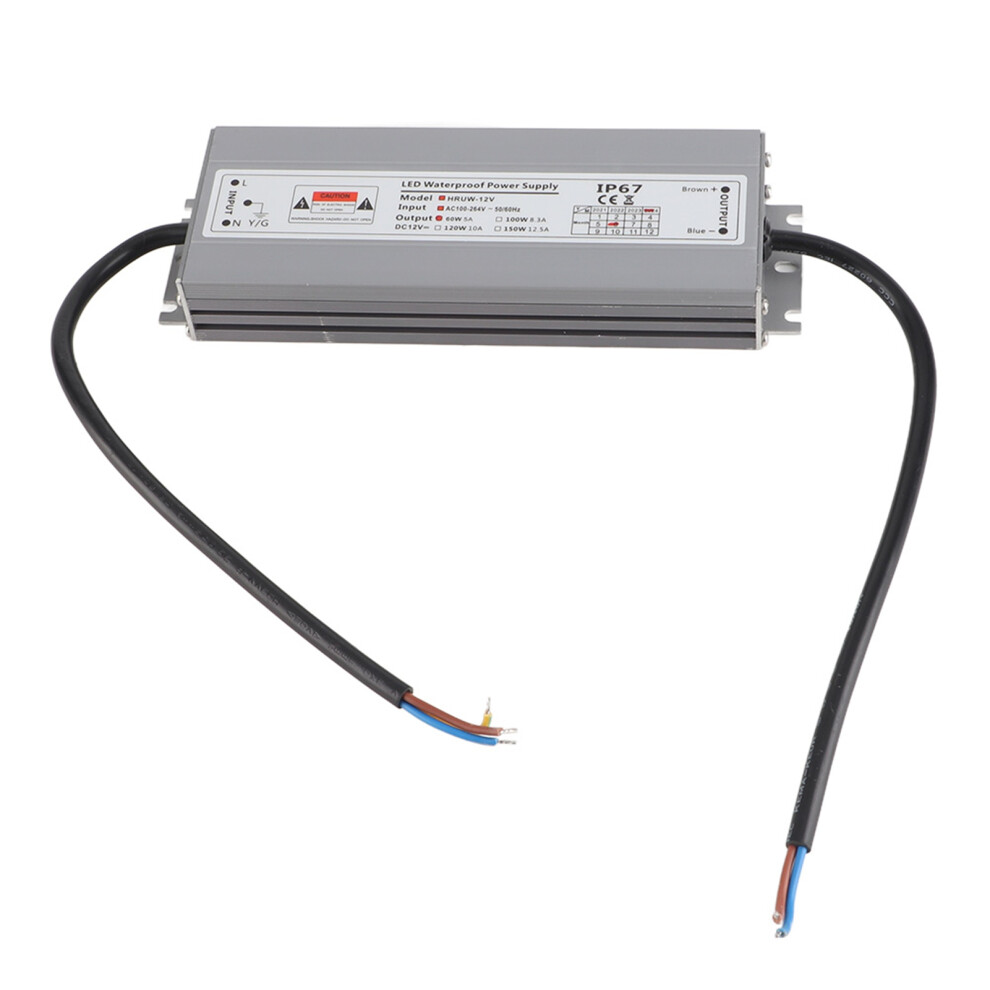 60W 12V Ip67 Waterproof Led Driver Power Supply Hruw Transformer 9491392522453