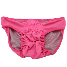 Dog Physiological Pants Puppy Diaper XL Pink Polyester Small Medium Large