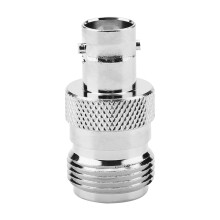 Coaxial RF Connector 2pcs Type N Female to BNC Female Adapter Precision Test