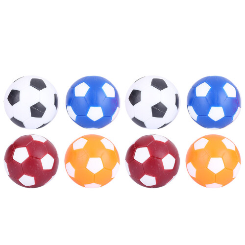 8 Pack Bright Table Soccer Balls