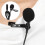 Mini Collar Microphone for Live Streaming & Recording – Omnidirectional, 140cm 2