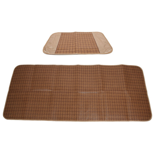 Foldable Polyester Summer Sleeping Mat, Cooling Bed Cushion 195x80cm 1