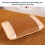 Foldable Polyester Summer Sleeping Mat, Cooling Bed Cushion 195x80cm 7