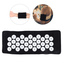 Black Acupuncture Massage Arm Belt Headband for Pain Relief, Yoga, Fitness