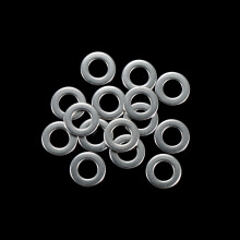Stainless Steel Flat Washer Set 105pcs O-Type Gaskets Assorted Kit M3-M10