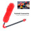 Wool Paintball Barrel Cleaner Red 17.3mm Swab Buffer Tool 4