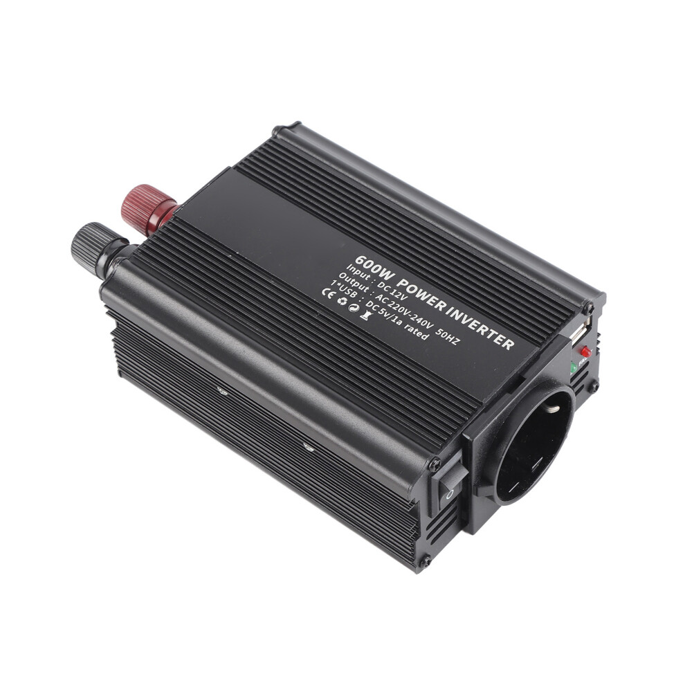 12V 600W Power Inverter With Solar Panel Safe And Stable Sine Wave Converter 6951392758786