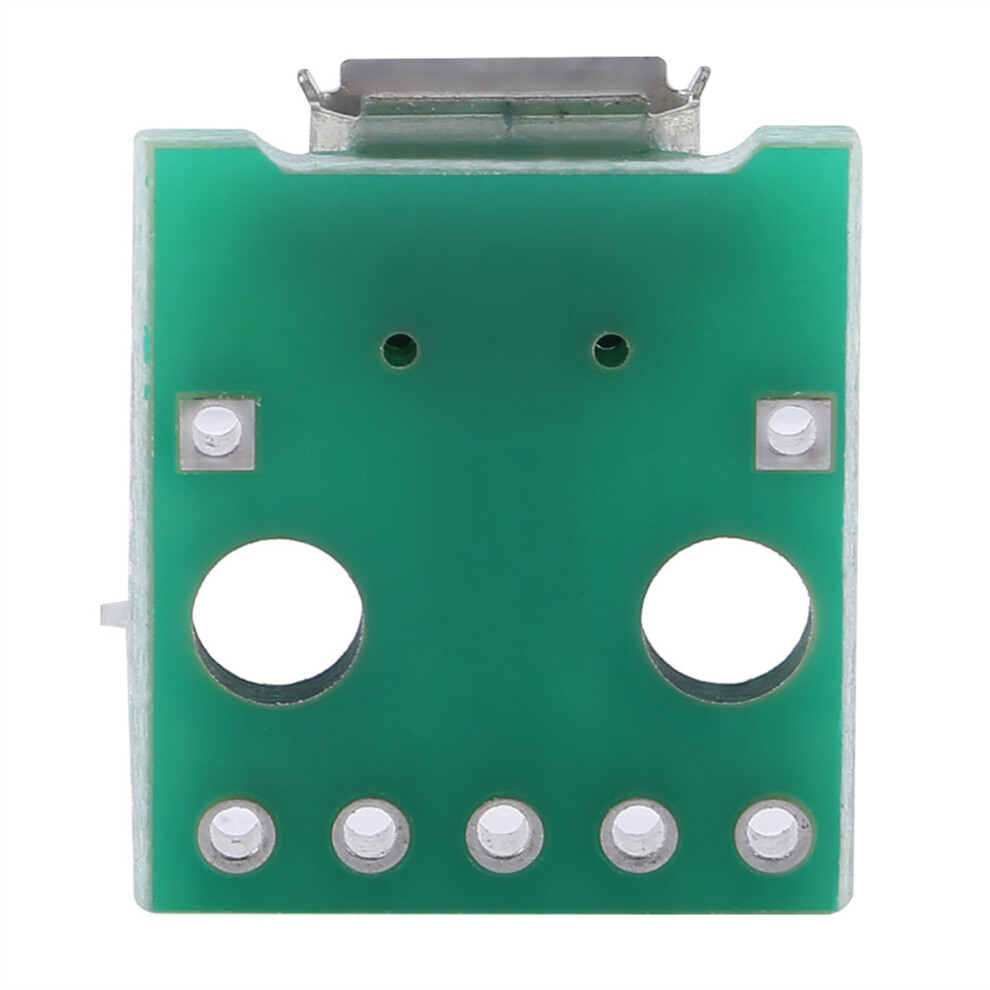 10Pcs Micro Usb Female To Dip Adapter Board 2.54Mm Pitch, 5 Pins 4961392524948