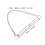 Dog Training Whistle Copper Ultrasonic Behavior Trainer Compact with Chain 6