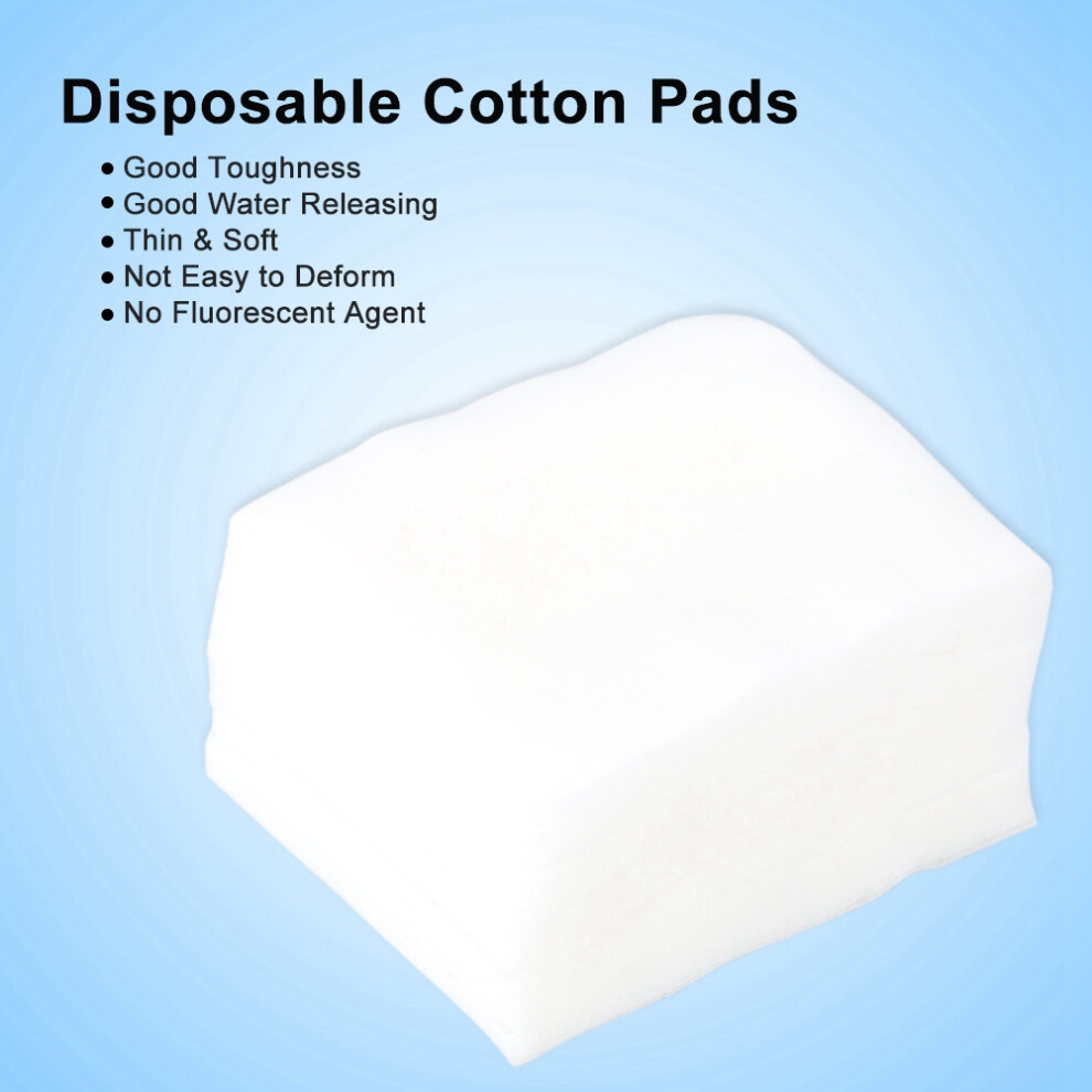 Disposable Cotton Pads 1000pcs Nail Polish Remover Makeup Wipes Soft Cotton