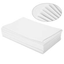10Pcs Thickened Non Woven Disposable Bed Sheets for Spa and Salon White