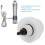 Shockwave Therapy Massage Probe 15mm Concave ABS Replacement Accessory 6