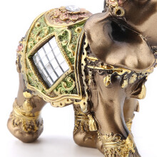 Vibrant Green Elephant Home Decor