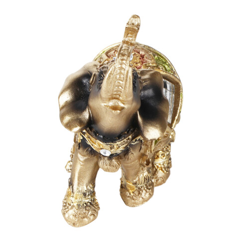 Lucky Elephant Gift Green Resin 1