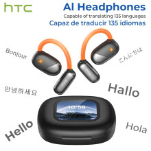HTC NE33 OWS AI Language Translation Earbuds Wireless Bluetooth 6.0 Earphones