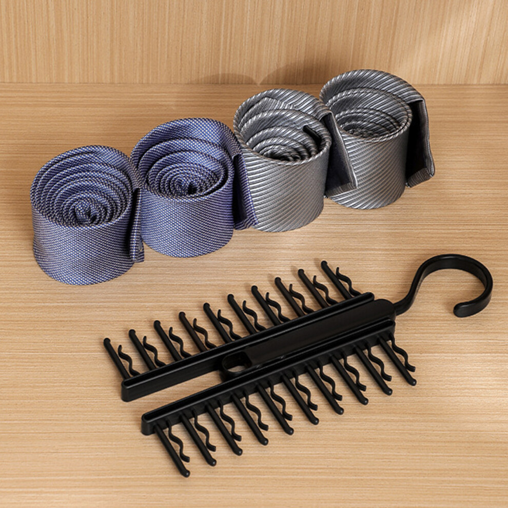 Dcph-Clothing 360 Swivel Scarf & Belt Hanger For Wardrobe