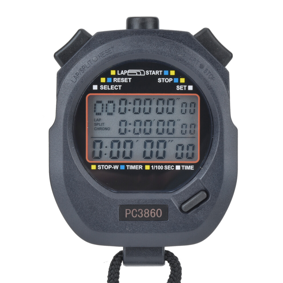 ABS 3860 Stopwatch 60 Track Memory