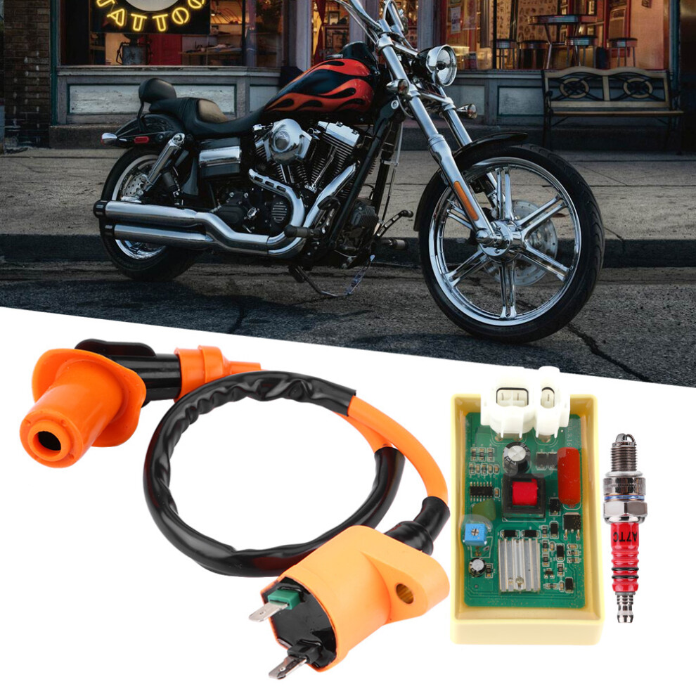 6 Pins Cdi Adjustable Dc Spark Plug Coil For Gy6 50Cc 250Cc Scooter Moped Atv 8491392528296