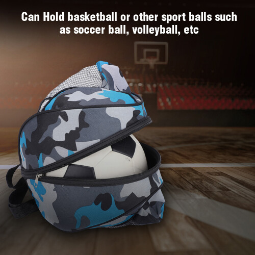 Sporttasche, Netz-Außentasche, Gurt, Basketball, 2