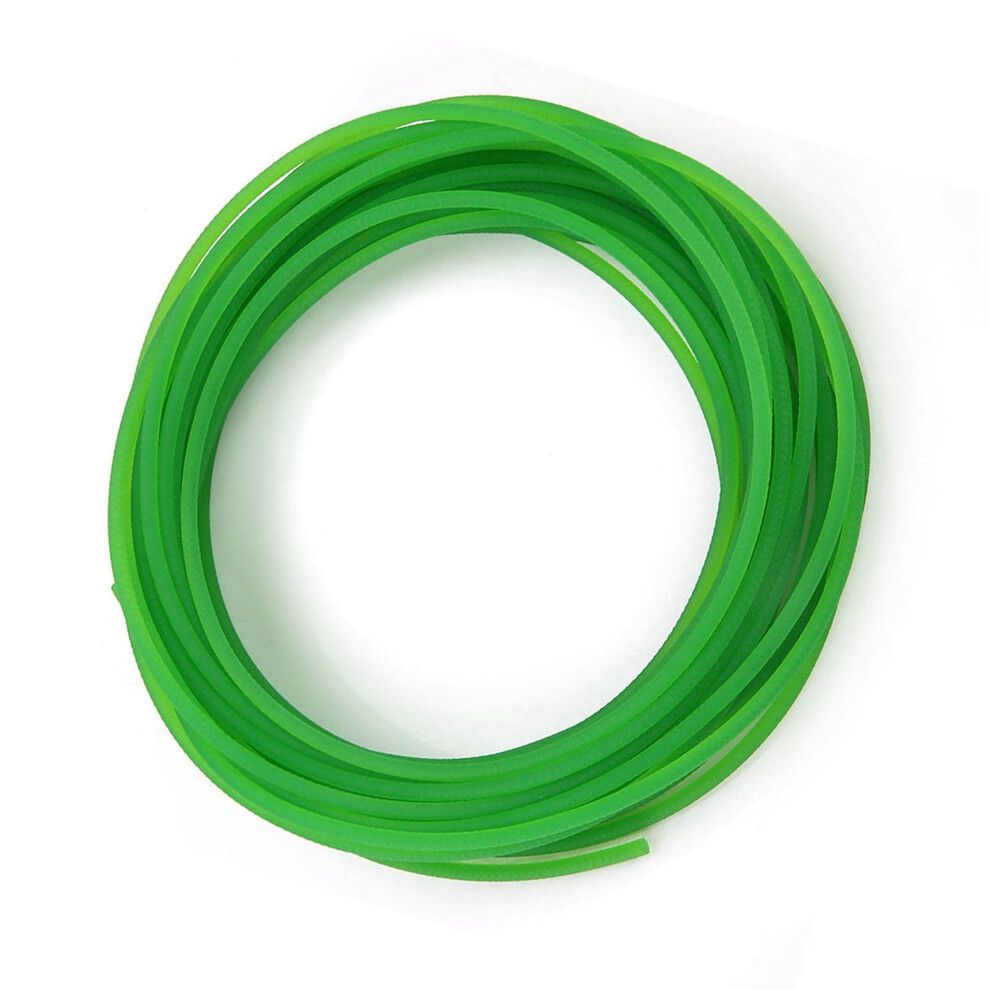 Green Pu Rough Surface Round Belt 6Mm10m Drive Transmission 3621392528636