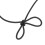 2PCS Rubber String Paddle Leash 120cm Black for Kayaking Canoeing 6