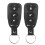 Universal Car Keyless Entry System Remote CR2032 150mAh Plastic 8