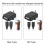 Universal Car Keyless Entry System Remote CR2032 150mAh Plastic 10