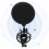 Professional Pop Filter Shock Mount Kit for Mic, Black, 20.7x15.3cm 1