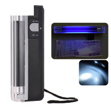 DL-01 Mini Money Detector UV Light for USD, EURO, POUND, 89g, Black