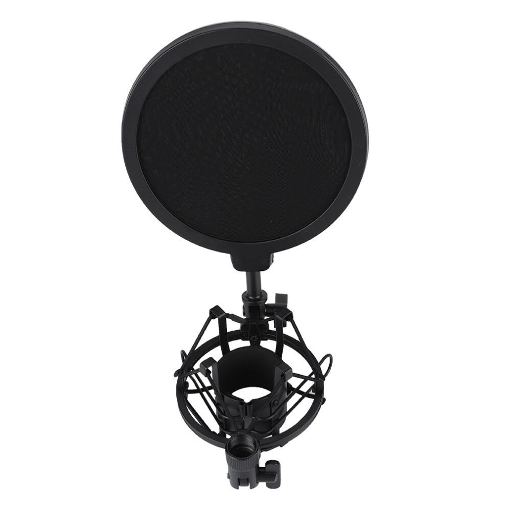 Recording Studio Pop Filter Mic Shock Mount Kit 7340572220127