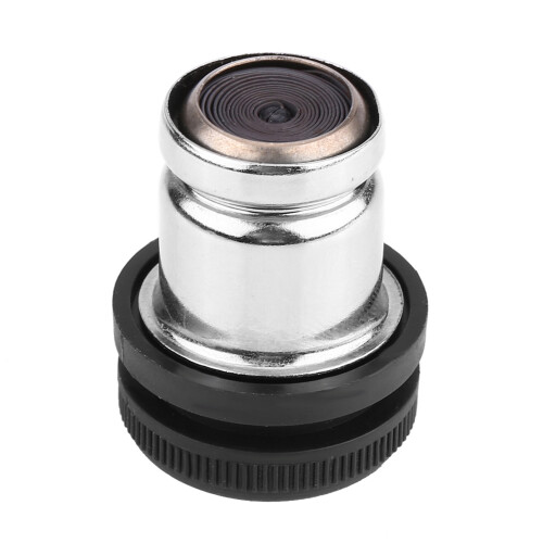 12V Car Cigarette Lighter Socket Secure Fit 21mm Easy Mount Black 1