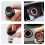 12V Car Cigarette Lighter Socket Secure Fit 21mm Easy Mount Black 7