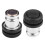 12V Car Cigarette Lighter Socket Secure Fit 21mm Easy Mount Black 6
