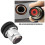 12V Car Cigarette Lighter Socket Secure Fit 21mm Easy Mount Black 13