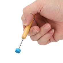 2Pcs Stainless Steel Slotted Paper Quilling Hand Tool for Craft DIY