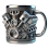 Personalized Engines Stainless Steel Mug,Creative 3D Car Engine 1