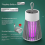 Mosquito Killer Lamp Electric Rechargeable Zapper Bug Fly Insect Trap UV Light 2