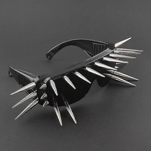 Γυαλιά ηλίου Steampunk Rivet Spike Wild Rock Bar Γυαλιά ηλίου Γυναικεία Ανδρικά Y2k Punk Γυαλιά ηλίο 1