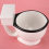 Origineller Keramikbecher mit Henkel, 300 ml, ideal für Kaffee, Tee, Milch oder Eiscreme – ein witziges Geschenk! 4