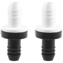 stuks 3/8 inch 10 mm inline ABS eenrichtingswaterterugslagklep