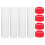 40pcs Transparent Sample Storage Tubes with Screw Caps for Lab Samples, Cosmetics, and Essential Oils 1