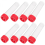 40pcs Transparent Sample Storage Tubes with Screw Caps for Lab Samples, Cosmetics, and Essential Oils 4