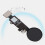Black Decor Button Flex for iPhone 7/8 1
