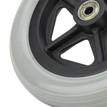 Rubber Wheelchair Front Wheel 7 Inch