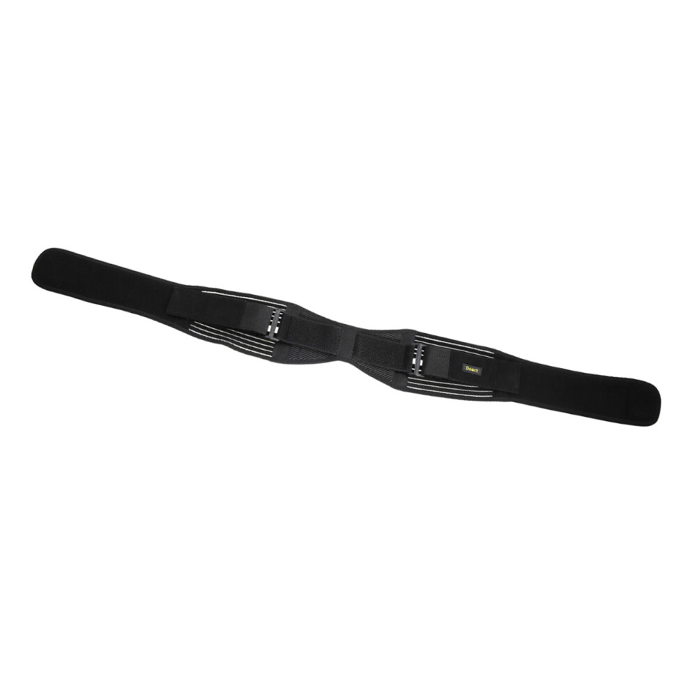 Black Breathable Sacroiliac Hip Belt For Sciatica & Lower Back Pain, 133X13cm